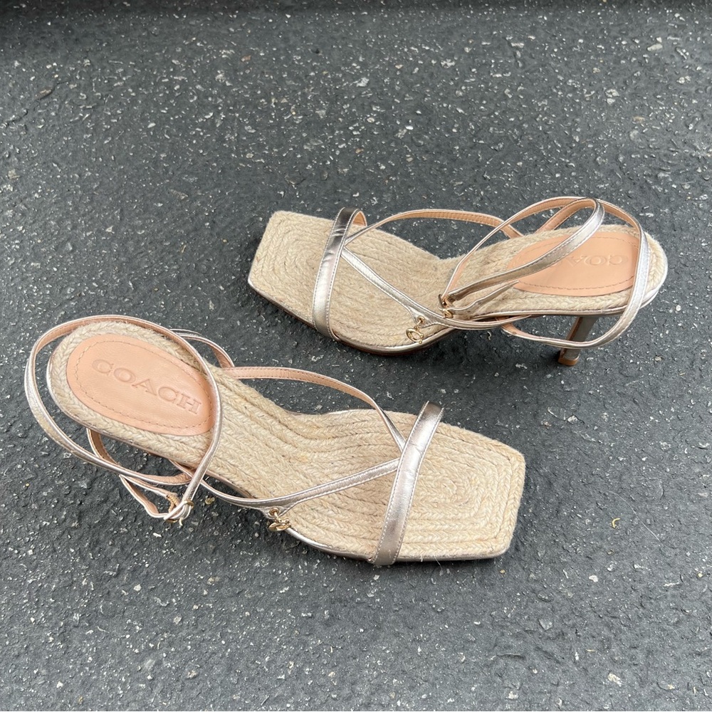 COACH Kala Stapy  Sandal Heel - Picture 11 of 16